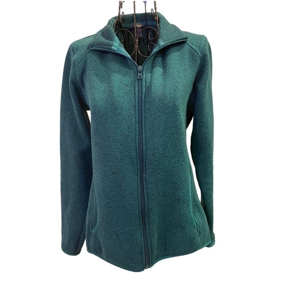 Eddie Bauer Emerald Warm Up Front Zip Jacket - Picture 3 of 8
